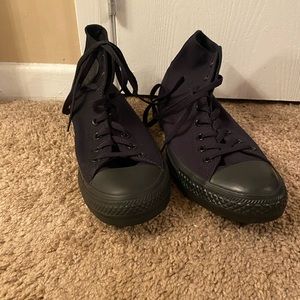 High top black converse